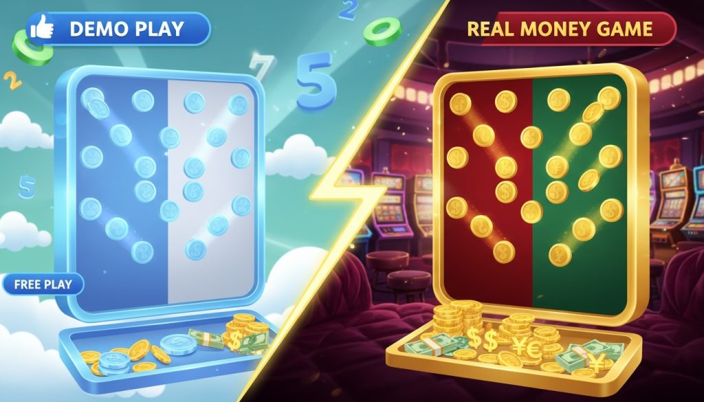 Plinko Demo vs Echtgeld Vergleich - Unterschiede erklärt